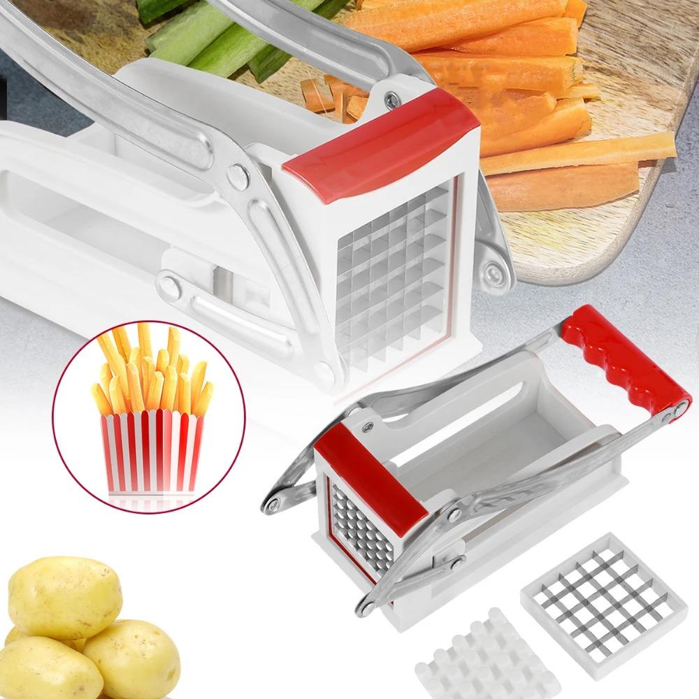 Potato Slicer Smallscale Portable Kitchen Tool Household Press Type Slitter Hand Movement Carrot Slicing Gadget Kitchen Supplies