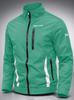 EU Size Mint Green Motorcycle Flight Jacket for Young Men
