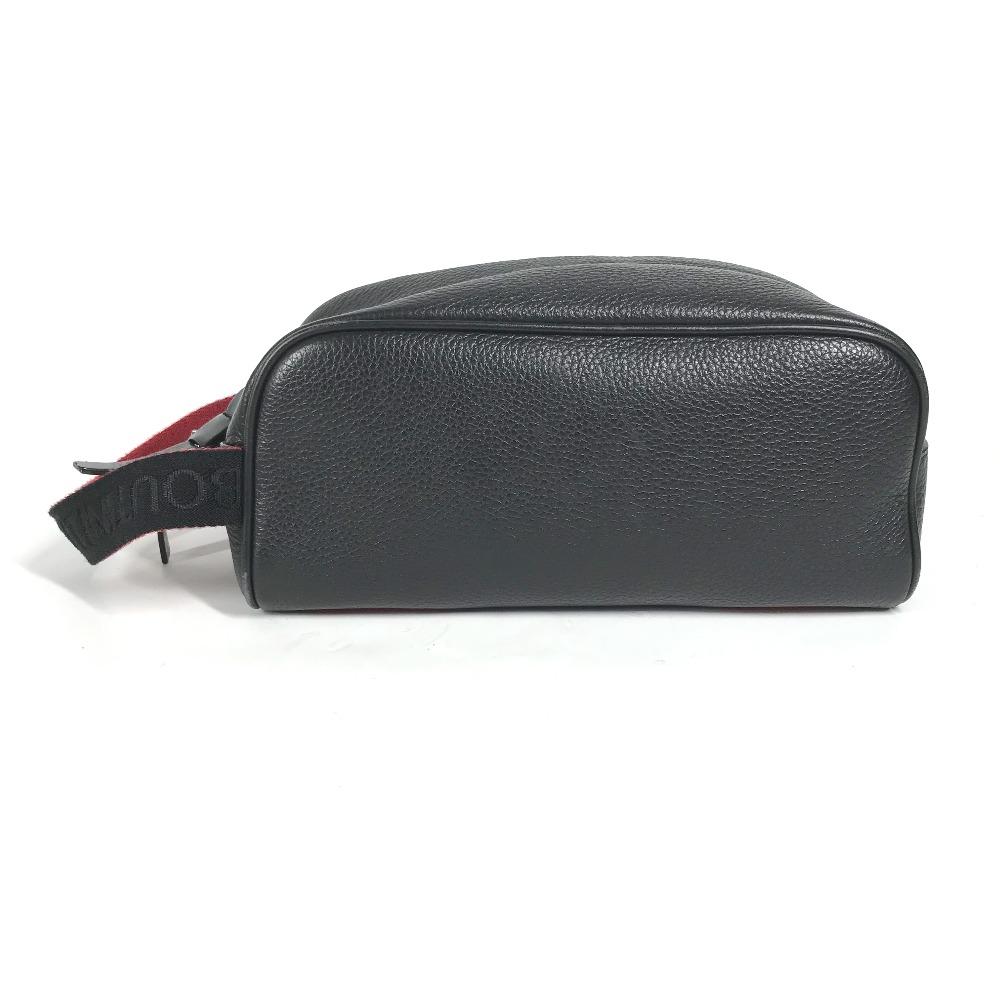 Christian Louboutin 1205142 BLASTER Bags with straps Clutch bag Pouch Black/Red