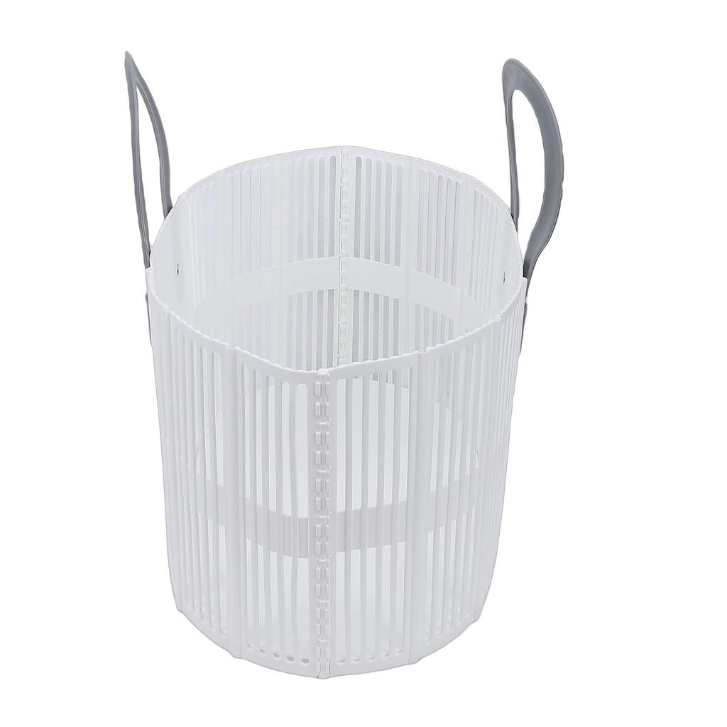 Foldable Laundry Basket Large Capacity Clothes Hamper with Handles Hollow Multipurpose Storage for Bathroom Laundry Room Home