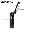 360° Folding Magnetic COB Handheld Work Light with Multi-functional Red Warning Light