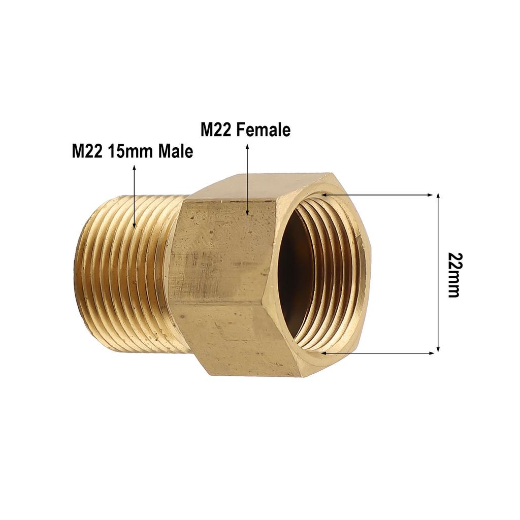 High Pressure Washer Fitting Size As Shown In The Picture Pressure Washer Adapter Hose Connector Convert Metric