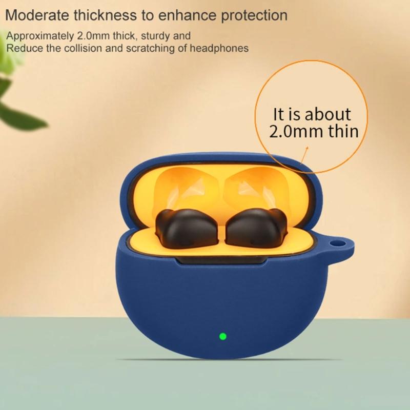 Flexible Headset Protective Case for Buds T01 Cover Shockproof Shell Washable Housing Antidust Sleeve Soft Silicone Skin