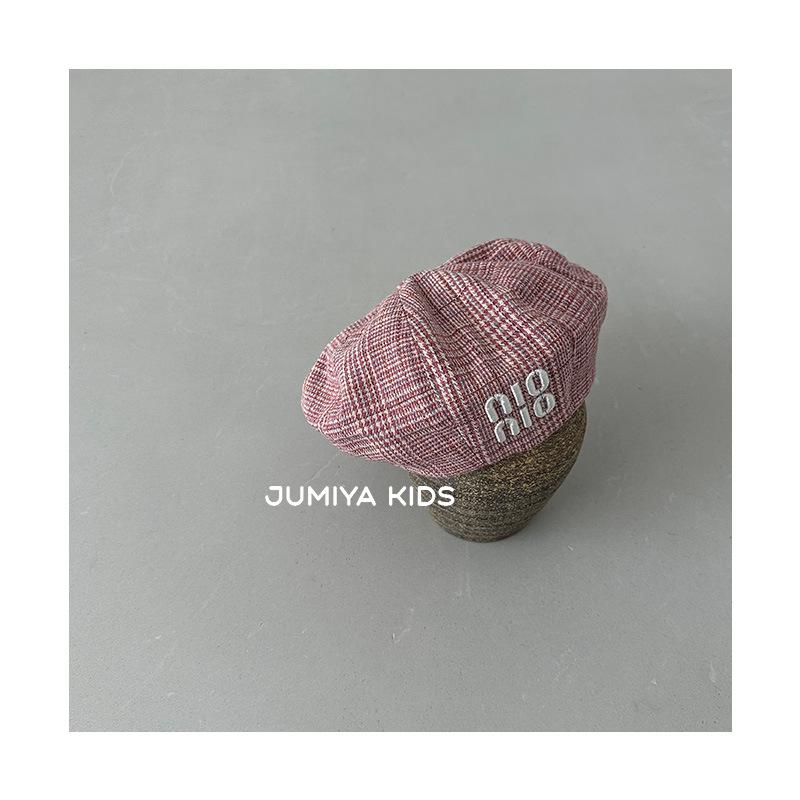 

Retro Children s Beret Fashionable Boy s Stylish Hat with Fashionable Concave Shape 48~ 50cm