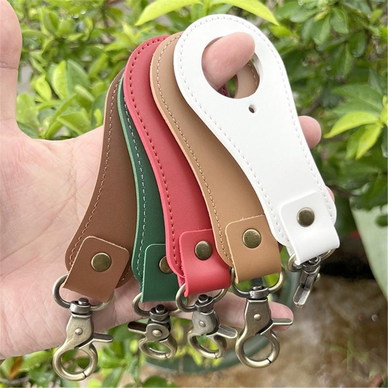 Leather Waist Bottle Holder for Outdoor Sports Secure Belt Clip Beverage Buckle