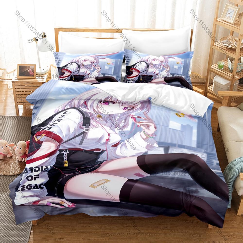 Manga Anime Bedding Set 3Pcs Tsumi no Hahen Exquisite Dark Style Print Stylish Bedroom Decoration For Collectors