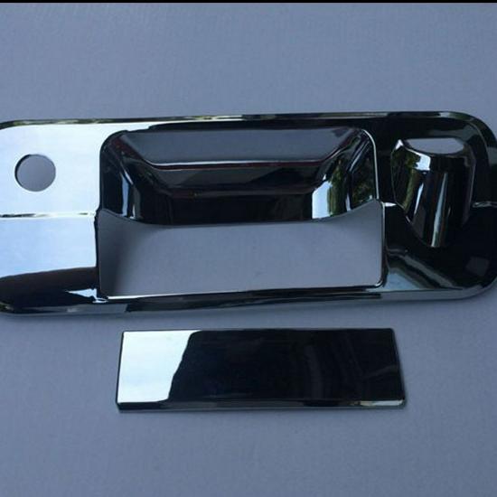 Toyota Tundra Rear Tailgate Handle Cover (07-13) - Electroplated Bright Strip Decoration