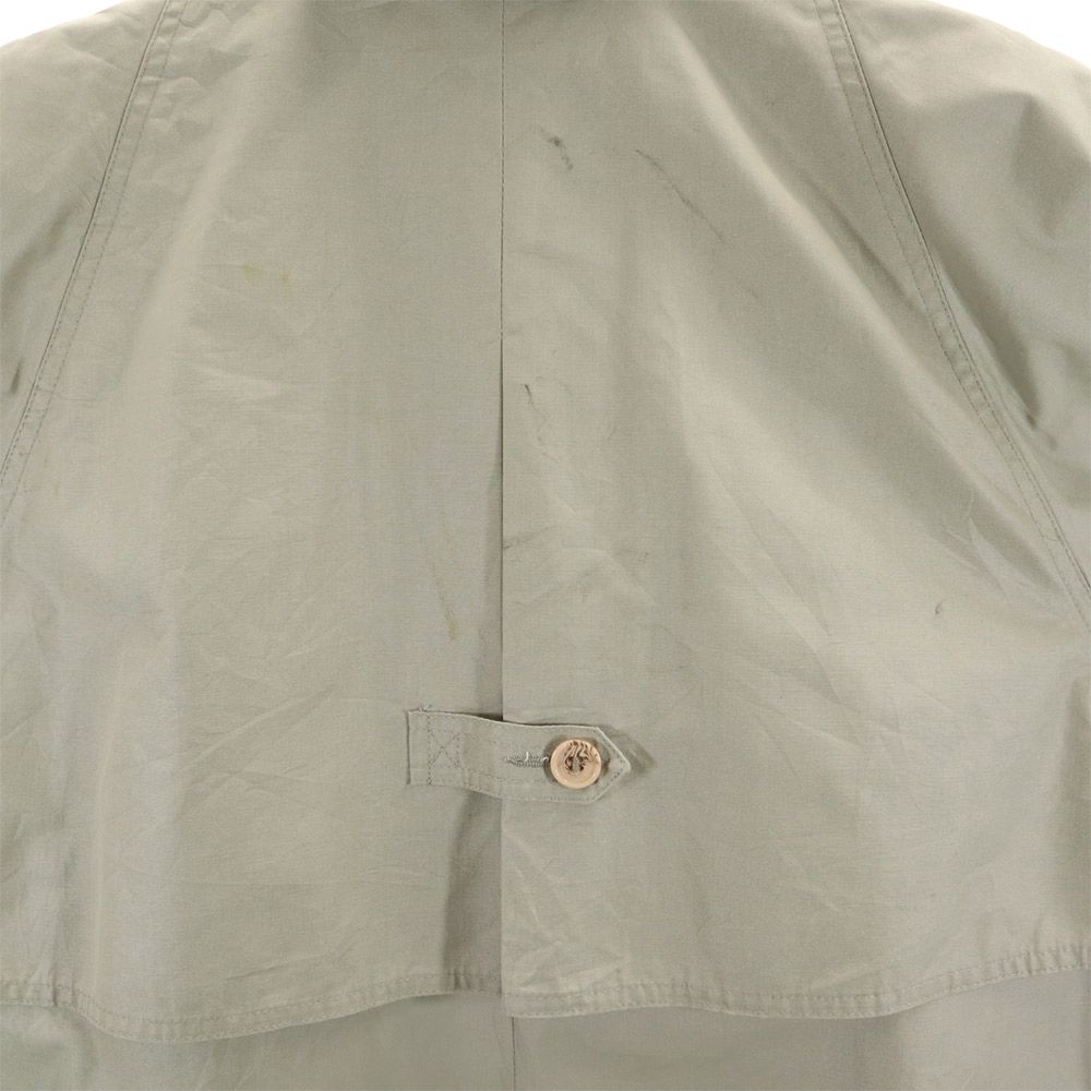 LONDON FOG 80s 90s Made In USA Old With Liner Stainless Collar Coat 14 Women Used