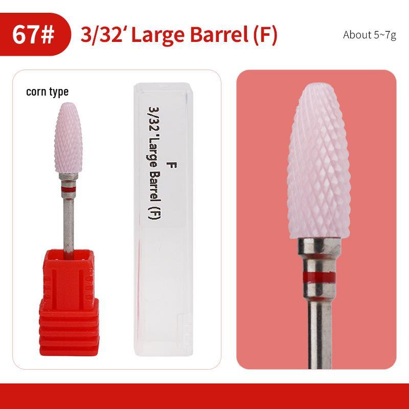 Ceramic Nail Drill Bit for Nail Art & Gel Polish Removal