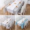 Home Tablecloth, Anti-scalding, Waterproof, Oil-proof, No-wash PVC Plaid Coffee Table Table Mat, Dormitory Tablecloth