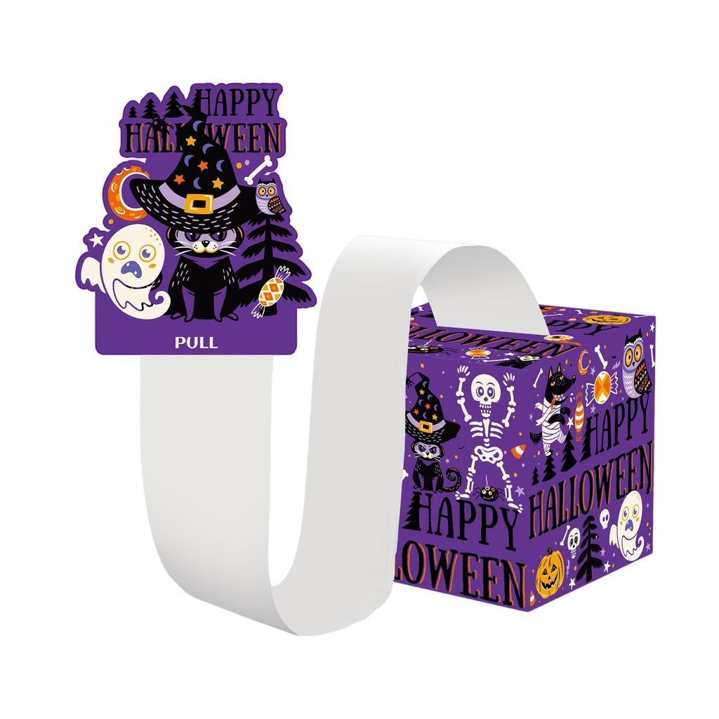 Halloween Money Pull Box For Cash Gifts DIY Happy Halloween Surprise Gift Boxes For Kids Adults Helloween