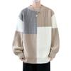 Anyang Men's Color Block Wool Sweater - Autumn/Winter 2024 Collection