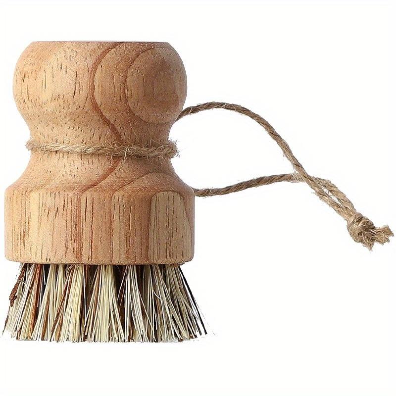 Xiaomi Solid Wood Dish Brush 2pcs Coconut Palm Cleaning Tool Stain Remover Safe for Non Stick Cookware