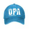 OPA Tool  Printed Mechanic  New Vintage Washed Cotton Baseball Cap Parent Kids Sun Hats