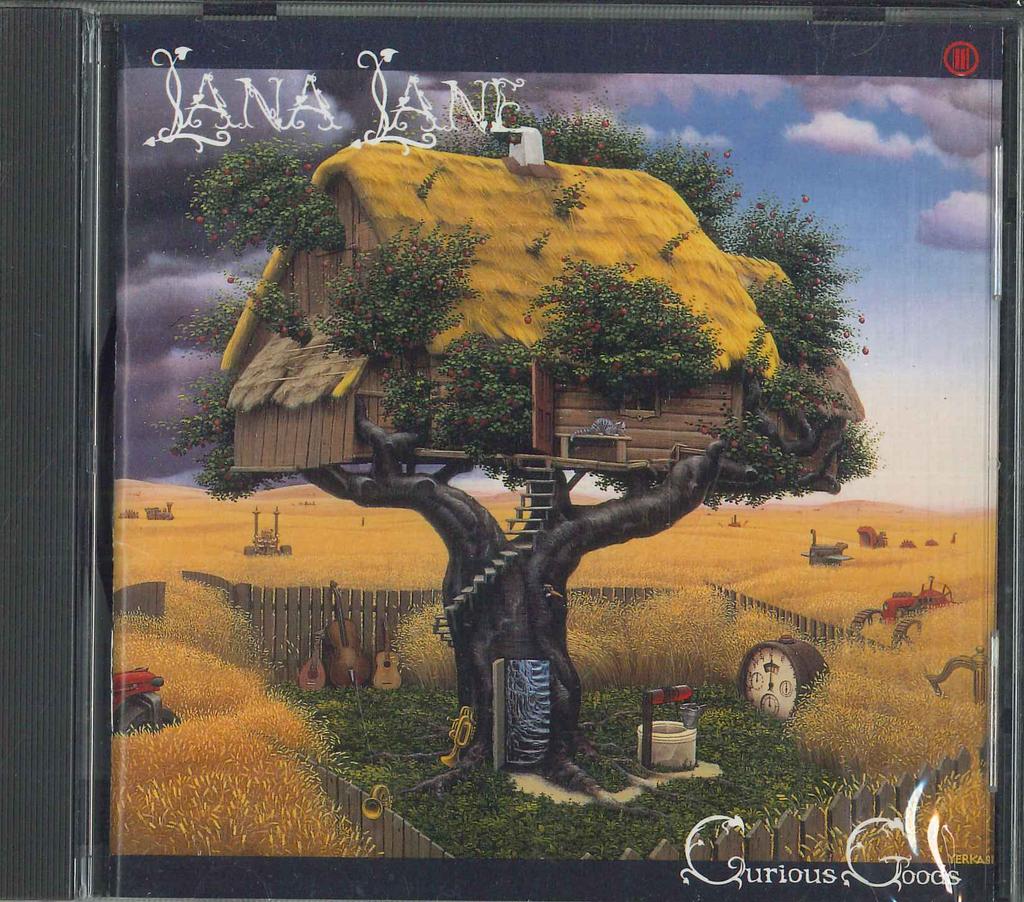 CD LANA LANE - Curious Goods BELLE96298 Belle Antique 1996 Japan Rock Used