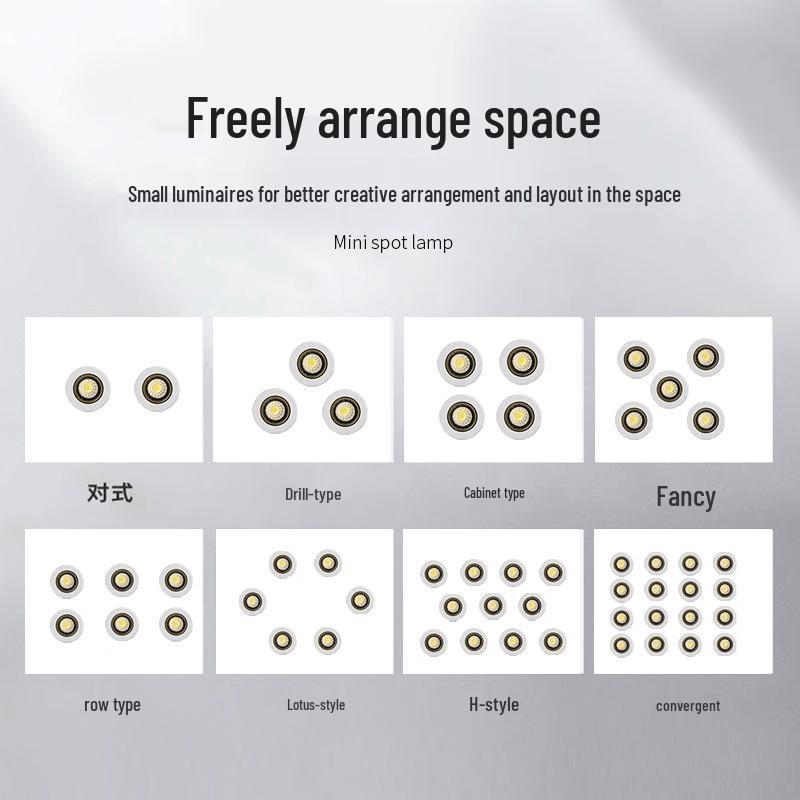 Yi Xin Smart Mini LED Recessed Spotlight