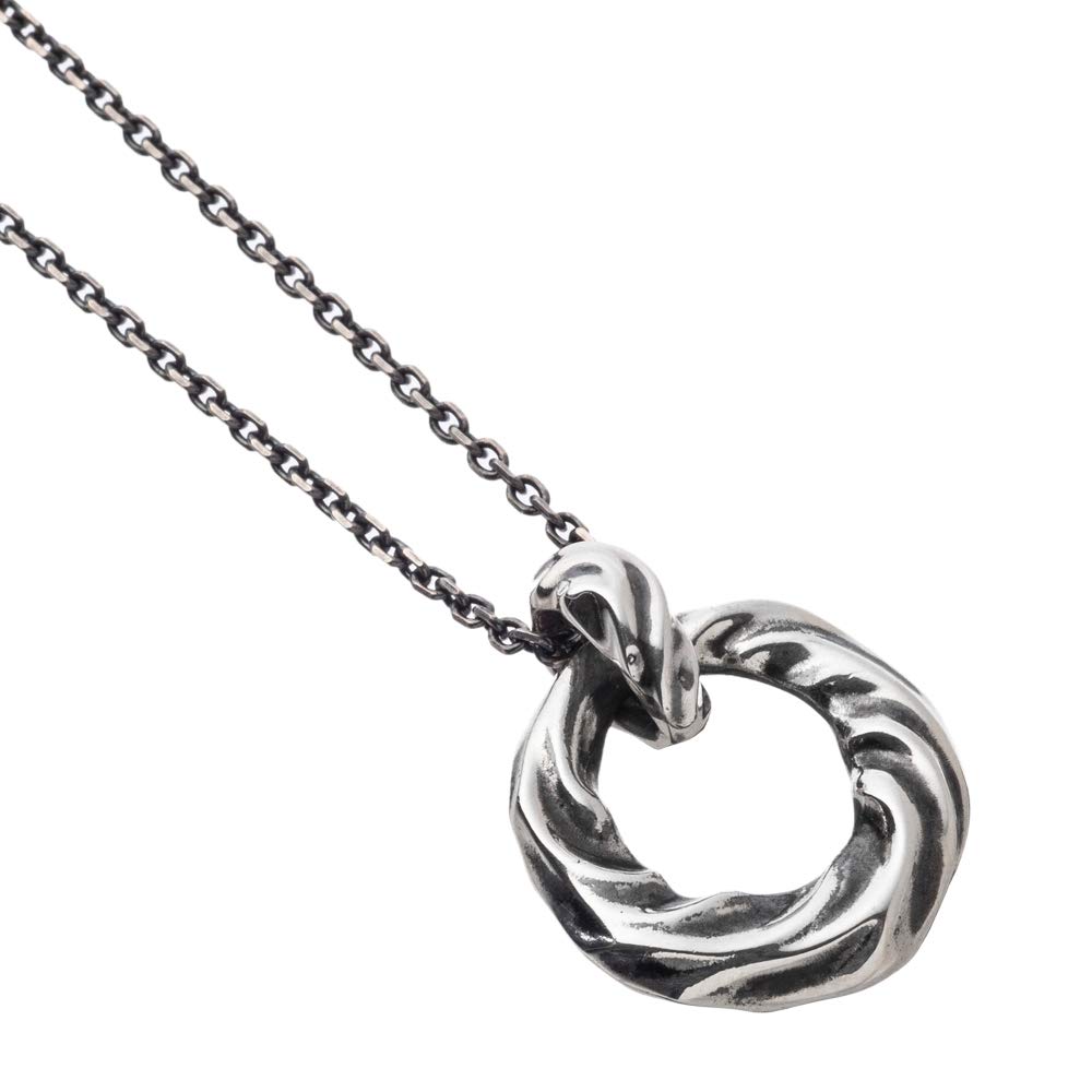 Artemis Classic Textured Ring Pendant (acp0334) - Men's Silver Accessory, Brand Jewelry, 925 Sterling Silver