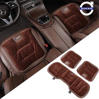 Flannel Car Styling Seat Cushion Protector Pad Decor Auto Accessories For Rdesign AWD V50 S40 S80 S60 XC40 C40 S60 V90