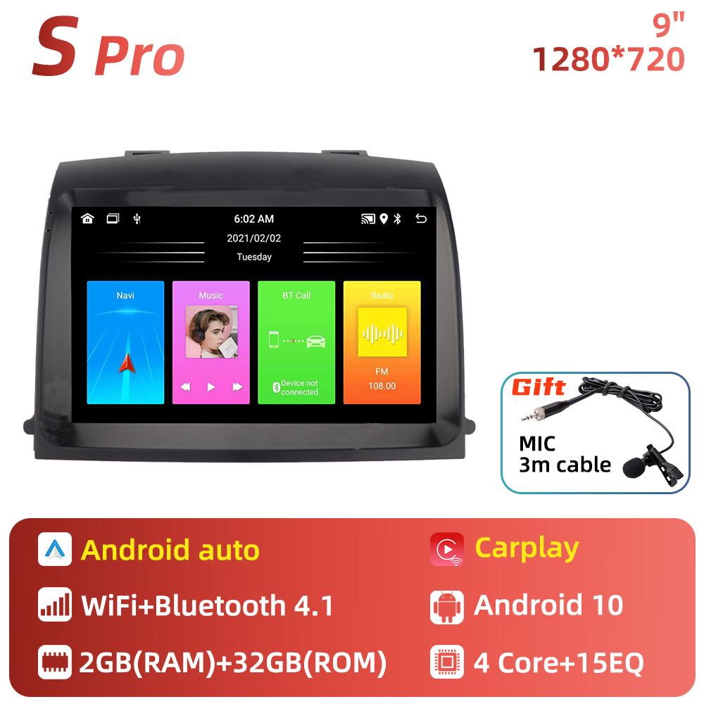 2 Din Multimedia for Toyota Sienna 2 XL20 2003-2010 Android Car Radio Stereo Navigation GPS Head Unit Carplay Auto Autoradio