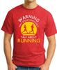 MAY SPONTANEOUSLY TALK ABOUT RUNNING T-SHIRT > Novelty Gift Runner Park Run Top 3
