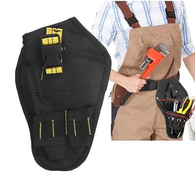 Cordless Waterproof Drill Holster Power Tool Holster /Single Hook With Metal Clip For Workshop Use And Organize Kits