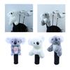 Koala Golf Headcover for Drivers Hybrid Golf Gift Funny Cute Lightweight Golf Accessories Golf Club Head Cover Lovely Plush