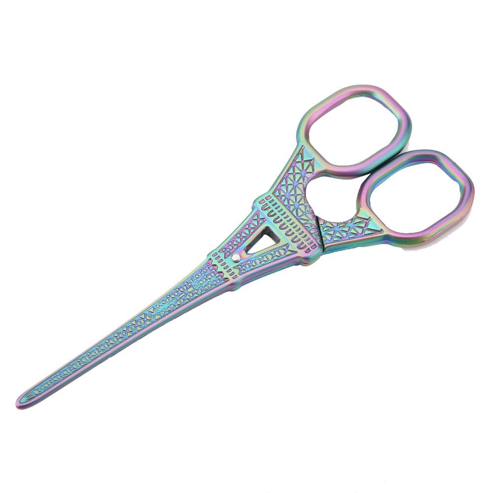 

Сделай сам ножницы для шитья в форме Эйфелевой башни Художественная работа Комод Инструмент для вышивки Ножницы(многокрасочный)