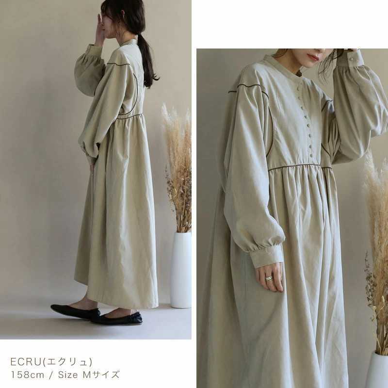 Women's Pleated Cotton Dress