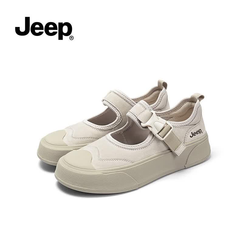JEEP Women s Chunky Platform Mary Jane Shoes 39