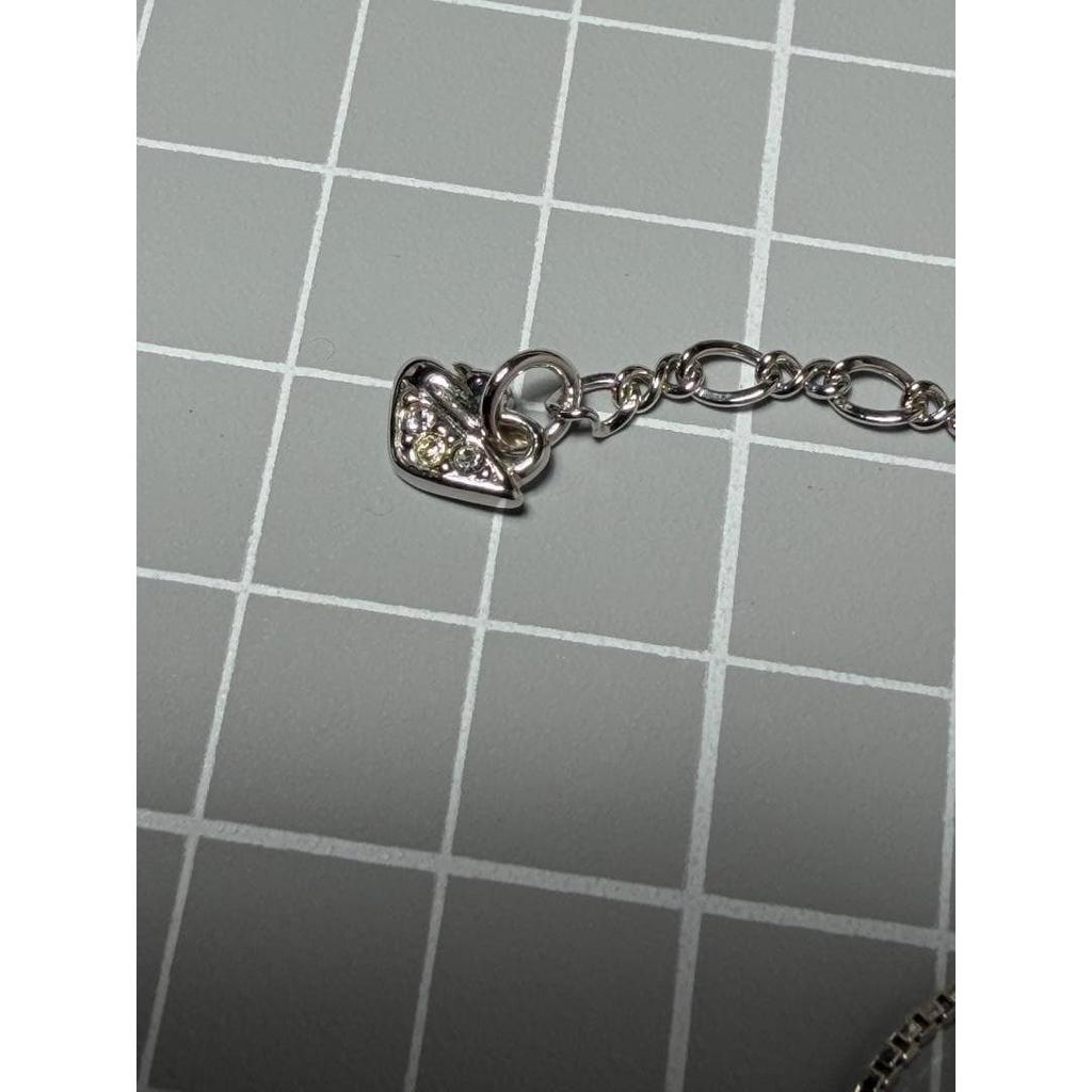 Used SWAROVSKI Necklace Pave Ball W2226-0623-4-4