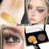 Phantom Bear Two-Color Eyeshadow Palette: Gilded Gold & Black Glitter