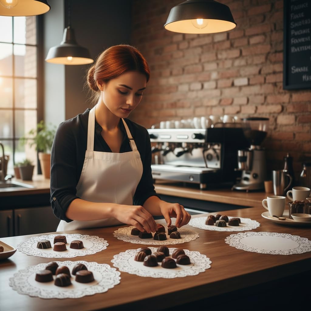 150 Pcs 6" White Lace Paper Doilies,Disposable Round Liners for Buffet, Cakes,Fried Foods,Party and Wedding Table Settings,Kitchen and Table