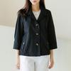 Dedra Square Collar Jacket Tbf3072