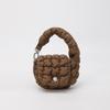Trendy Pleated Cloud Handbag: Chic, Mini, Versatile Accessory Bag in Fashionable Korean Style