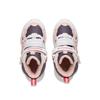 Li Ning Kids Fashion Trendy Versatile Simple Kids Sneakers Kids Sneakers Standard-White Ash-Gray-Purple Vibrant-Pink YKNT150-4