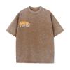 Not Today Lazy Cat Graphic TShirt Vintage Washed Oversized Cotton Tee Cute Cat Streetwear Tops for Men Women