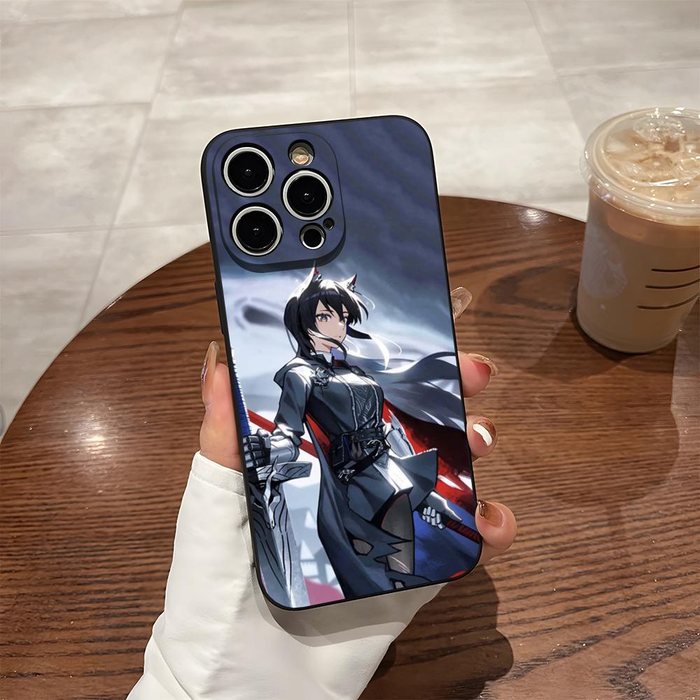 Phone Case For 17 Pro Max Iphone 14 Pro Max 12 16 15 13 Pro 11 Xr X Xs 8 7 Plus Back Cover Arknights Hot Selling
