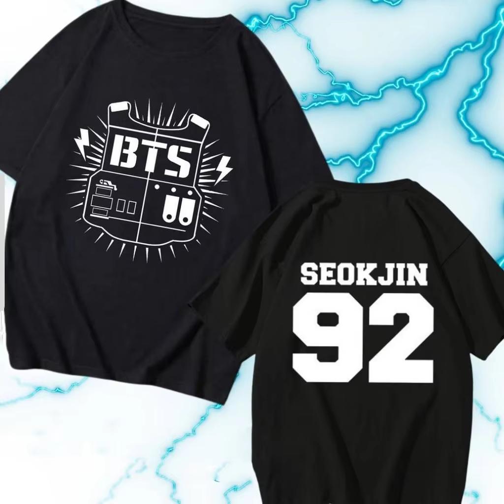2026 BTS Arirang Merch T-Shirt, 100% Cotton Fashion High Quality Short Sleeve Summer Shirts for Men and Women T-shirt