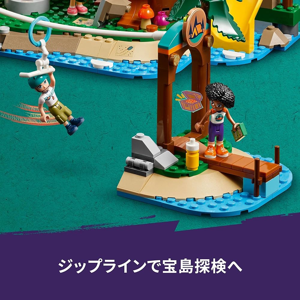 LEGO Friends Adventure Camp Treehouse Building Set 42631 for Kids Ages 8-10