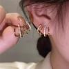 Exquisite Mode Damen Temperament Zirkon Pave Ohrringe Ohrstecker Mädchen Schmuck Ohrringe Schmuck