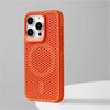 Luxury Matte Heat Dissipation Hole For Magsafe Case For iPhone 16 15 14 13 12Pro Max Plus Magnetic Wireless Charge PC Hard Cover