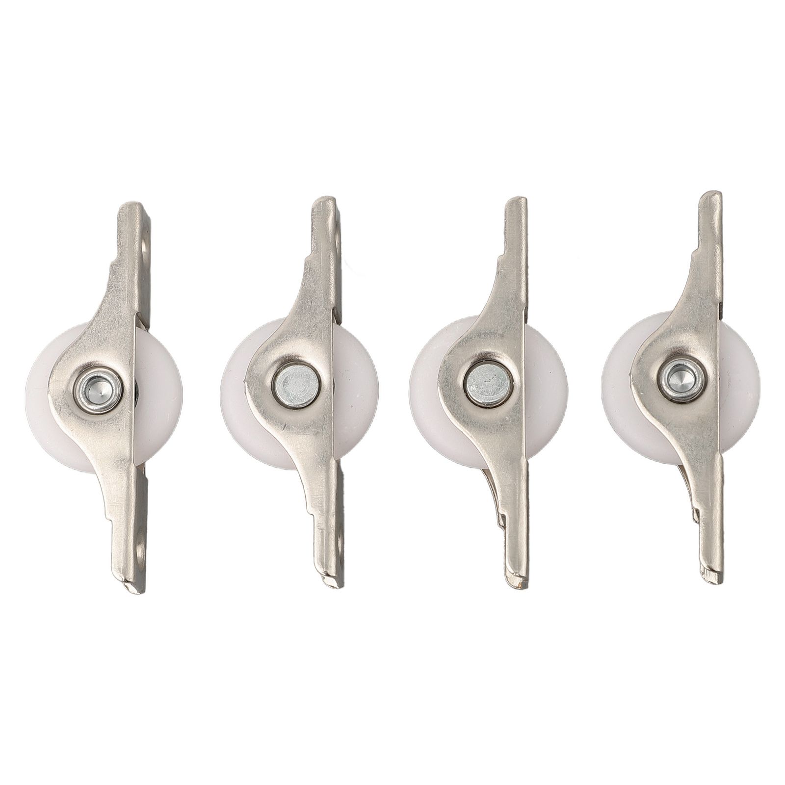 4pcs Window Pulleys 25mm Cabinet Wardrobe Sliding Door Wheel Window Roller Pulley Furniture Door Roller Runner Hardware