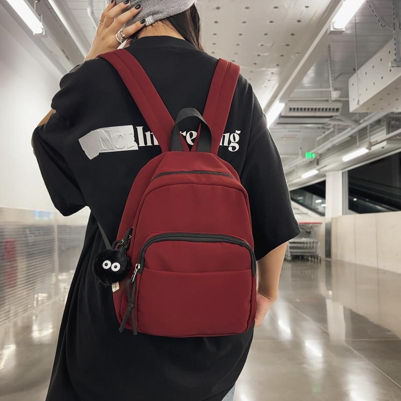 Men Sports Travel Backpack Student Schoolbag Women Lightweight Outdoor Mini Backpack