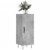 VidaXL Buffet Gris béton 34,5x34x90 cm Bois d'ingénierie 828536