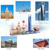 LULUFUN Micro Blocks Shanghai City Series Skyline Architecture Bund Building TV Tower Building Blocks Toy Gift Interior Decor Adult Time Killer Birthd