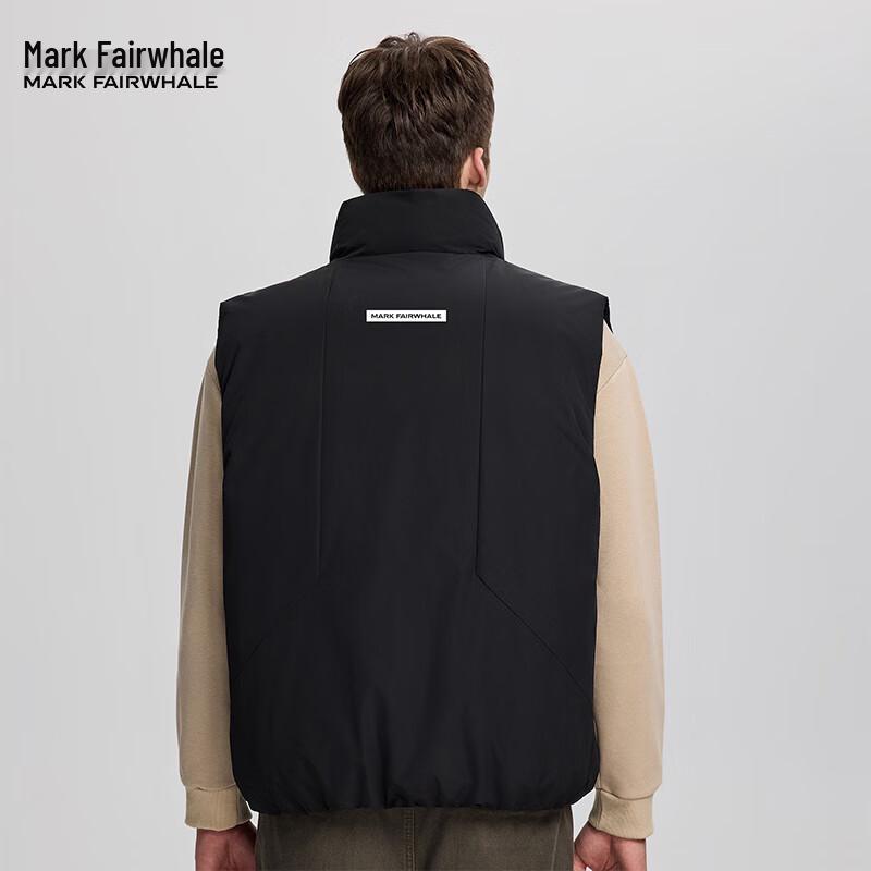 Mark Hua Fei Men's Stand Collar Padded Vest