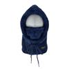 Men's Fluffy Winter Pullover Hat with Face Mask, Warm Scarf, and Velvet Windproof Ear Protection