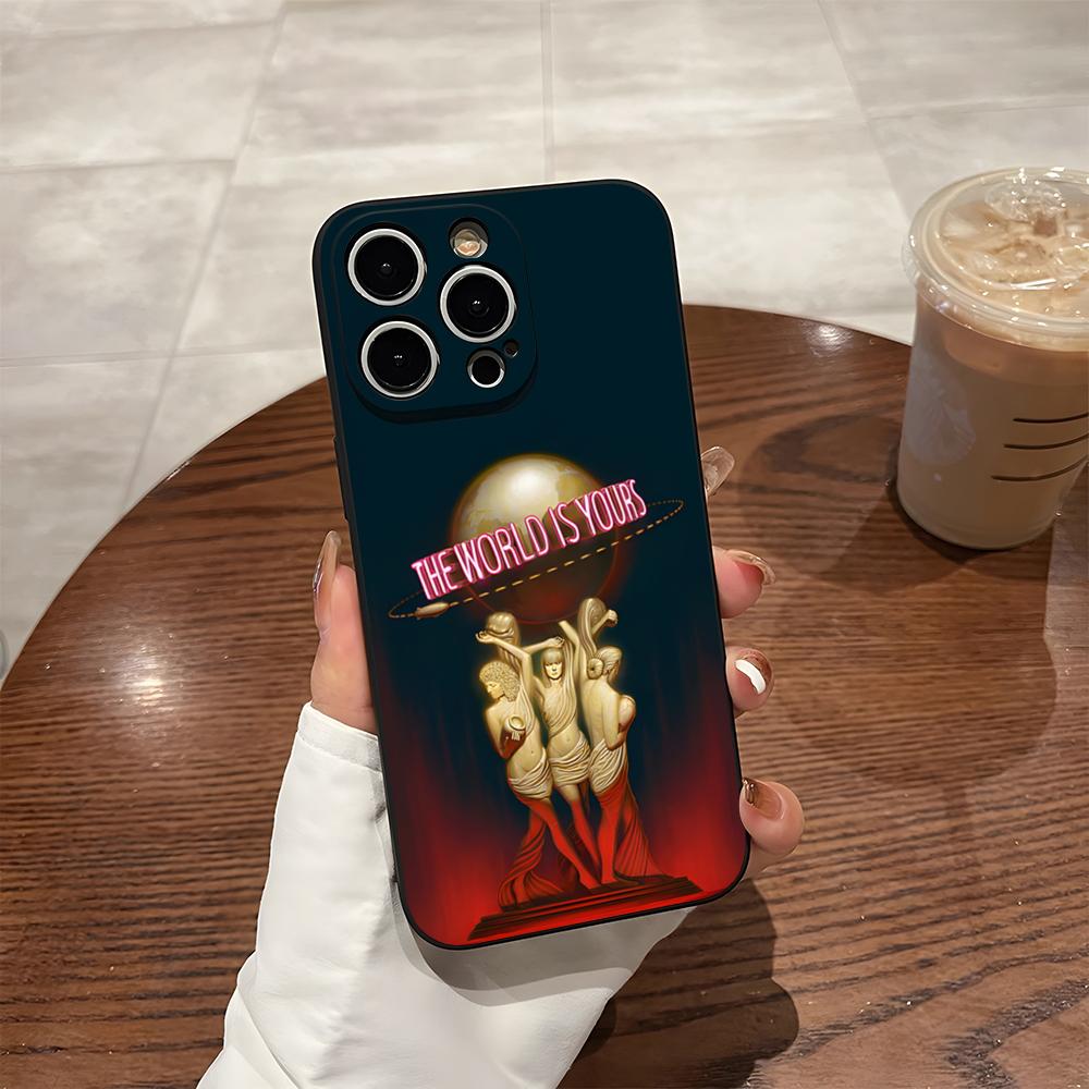 1983 Film S-Scarface Phone Case For Iphone 17 Pro Max 16 Pro Max 15 Pro 14 Plus 13 11 12 Xr X Xs Plus Se Back Cover