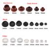 50Pcs/Set Furniture Hole Covers 5-16mm Dust Plug Stopper Cabinet Drill Hole Plug Protection Screw Cover Decor Hardware Grommet