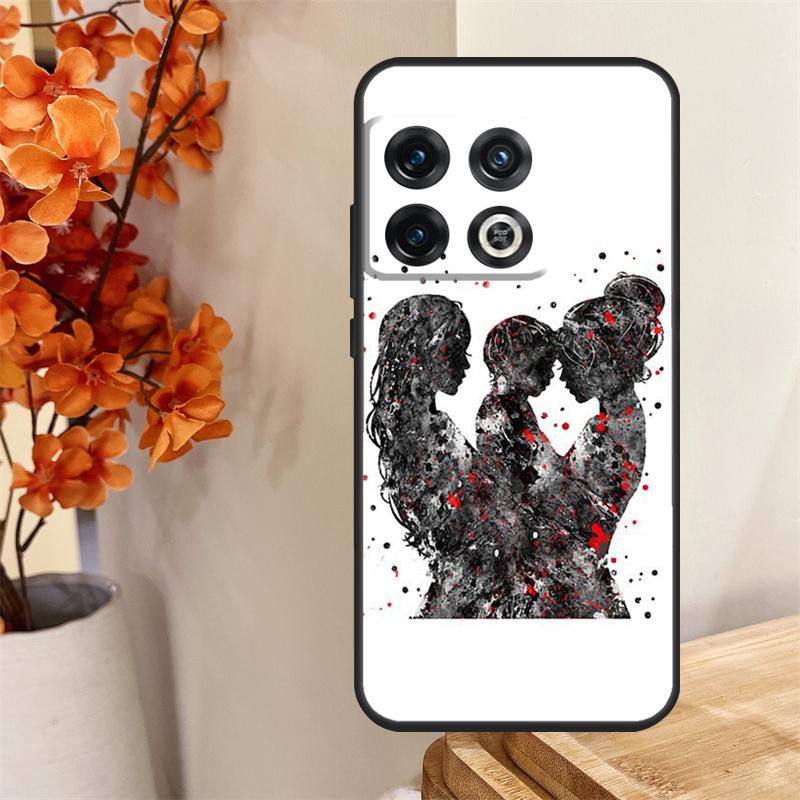 

Мама Дочь Девочка Сын Папа Чехол Для OnePlus 13R 13 12 12R 11 10 Pro 8T 10T OnePlus Nord 4 CE 2 3 Lite N30 N20 N10 Чехол OnePlus 12